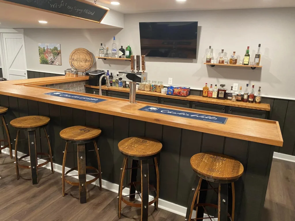Basement bar